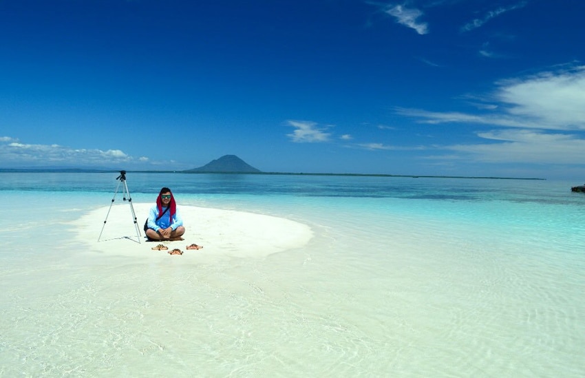 Pasir Timbul Nain Manado surga sesaat