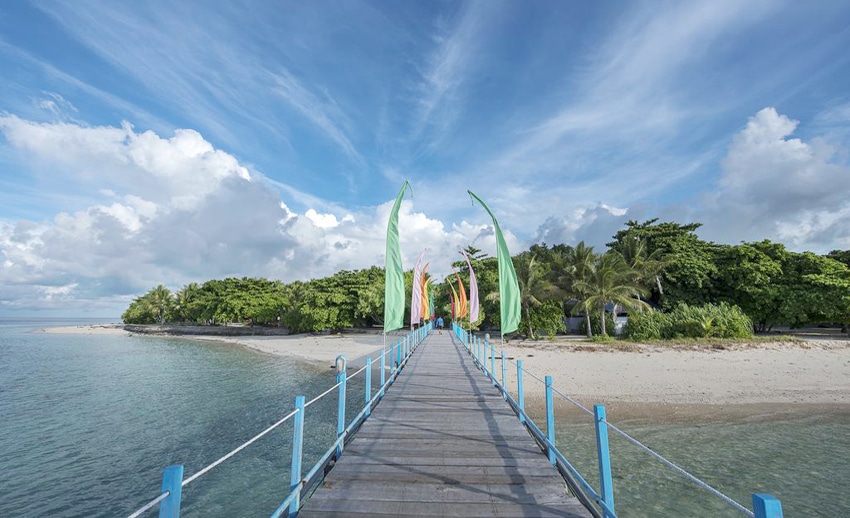 jalan dermaga pulau gangga